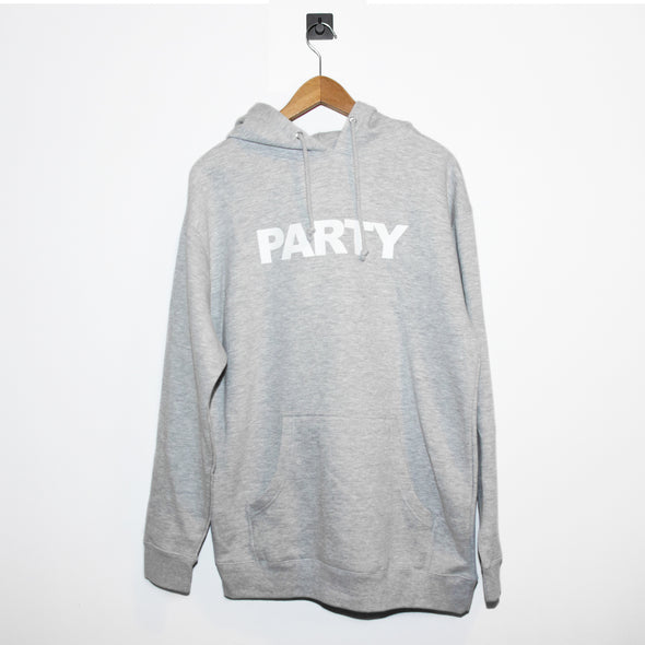 PARTY Hoodie - Heather Gray