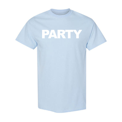 PARTY Tee - Light Blue