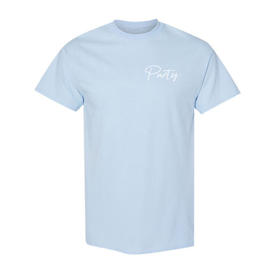 Party Tee - Light Blue