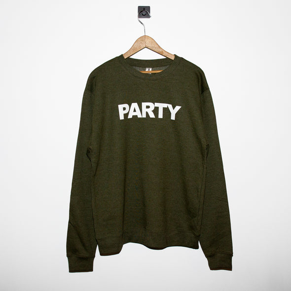 PARTY Crew - Army Green