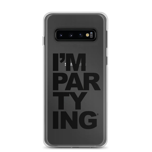 I'M PARTYING Samsung Case - Black