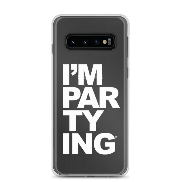 I'M PARTYING Samsung Case - White